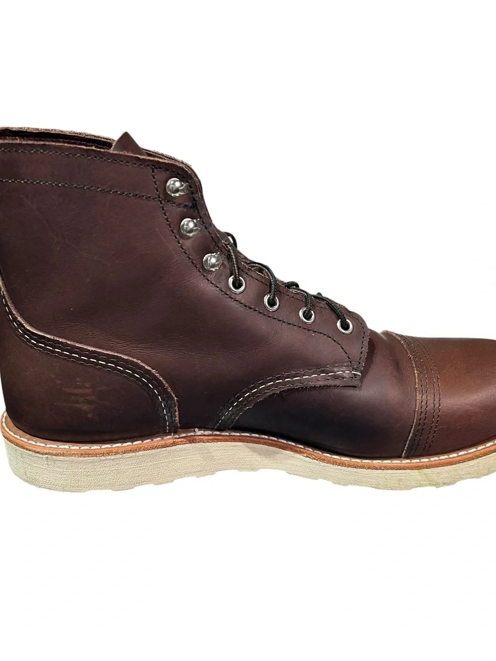 Red Wing Heritage 8088 Iron Ranger Traction Tred Amber Harness Leather 11.5 D